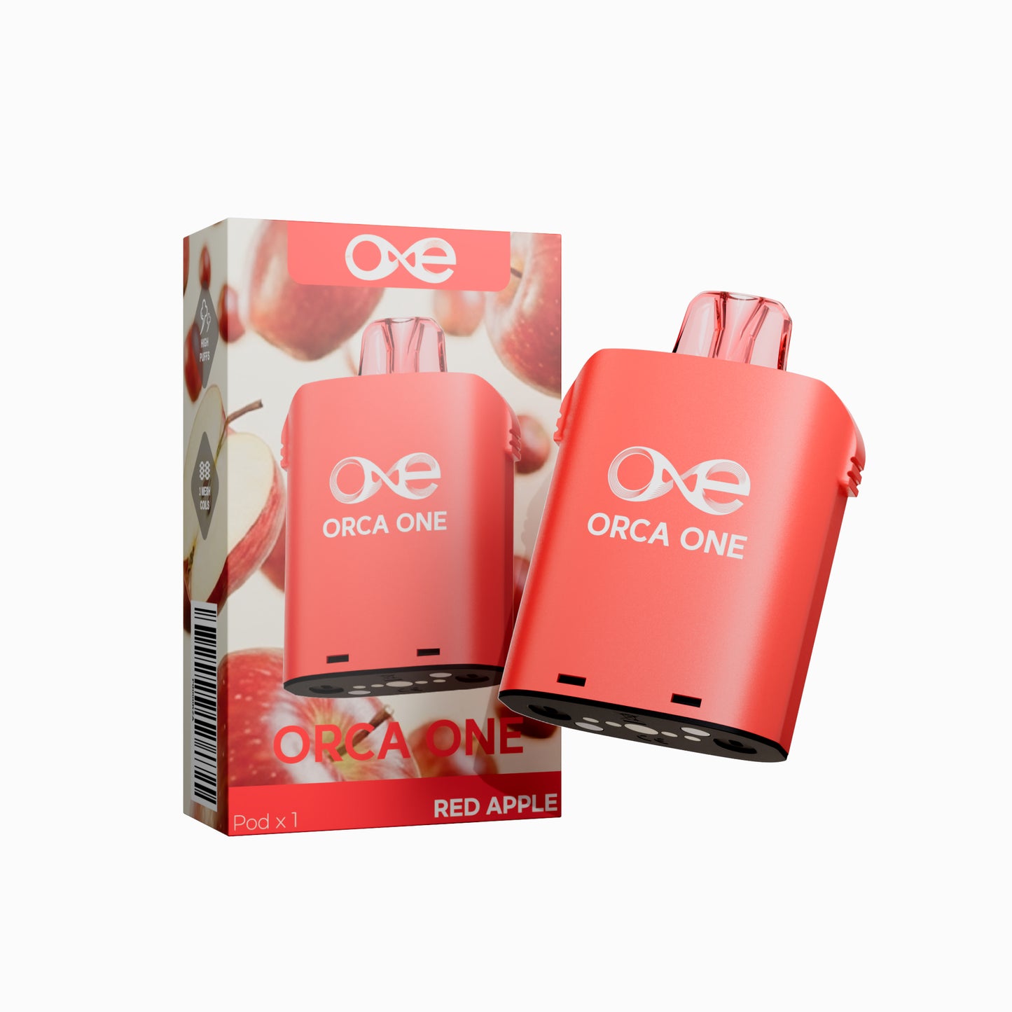[ORCA ONE] オルカワン40K POD レッドアップル